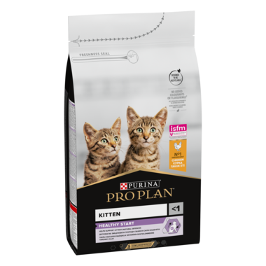 PURINA® PRO PLAN® Kitten Healthy Start, bogato piletinom, suha hrana za mačiće 1-12 mjeseci